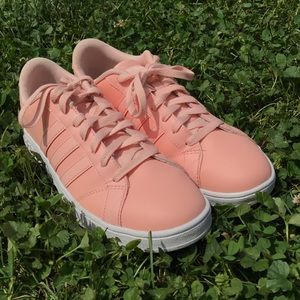 Pink Adidas Neo Shoes
